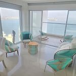 BOCAGRANDE CARTAGENA -Vista aL mar, bahía y ciudad antigua - 3 balcones