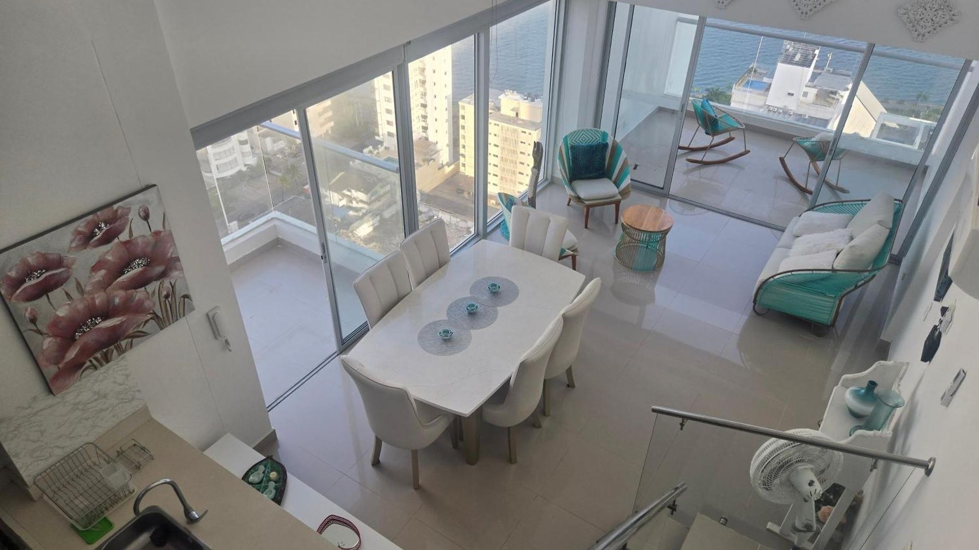 Bocagrande -vista Al Mar, Bahía Y Ciudad Antigua - 3 Balcones Apartamento *