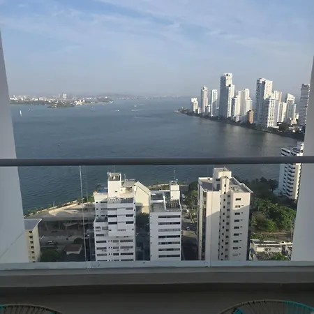 Bocagrande -vista Al Mar, Bahía Y Ciudad Antigua - 3 Balcones *